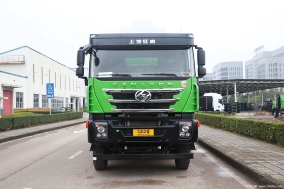 Warm tweedehands 0 km Saic Hongyan Jieshi C6 460 pk 8X4 6.7m AMT Automatische dumptruck