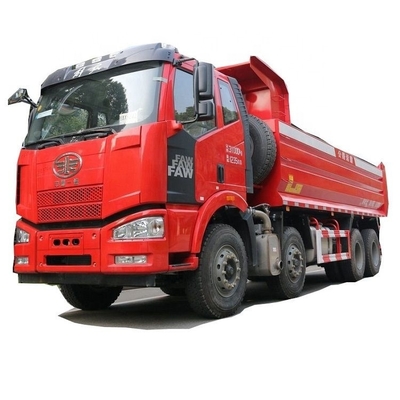 Chinese boutique gebruikte auto's Faw Jiefang J6M 280 pk 8X4 6.8m Dump Truck met hoge kracht