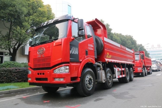Chinese boutique gebruikte auto's Faw Jiefang J6M 280 pk 8X4 6.8m Dump Truck met hoge kracht