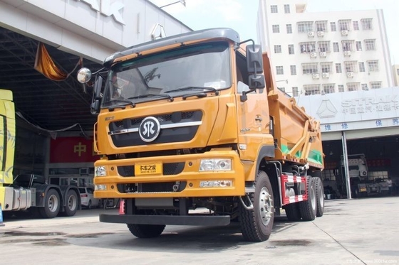 Klaar 6X4 Steyr 340HP Dump Truck met 5,6m carrosserie Automatische airconditioner inbegrepen