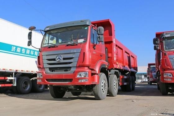 Achterwaarts schakelen nummer 2 Professionele Sinotruk Haohan J7B 340 pk 8X4 7,6 m dump truck