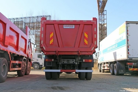 Achterwaarts schakelen nummer 2 Professionele Sinotruk Haohan J7B 340 pk 8X4 7,6 m dump truck