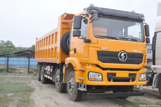 Gebruikte Shacman Delon M3000 Composite 350 pk 8X4 7 m dumper met ESC in goede staat