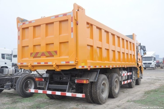 Gebruikte Shacman Delon M3000 Composite 350 pk 8X4 7 m dumper met ESC in goede staat