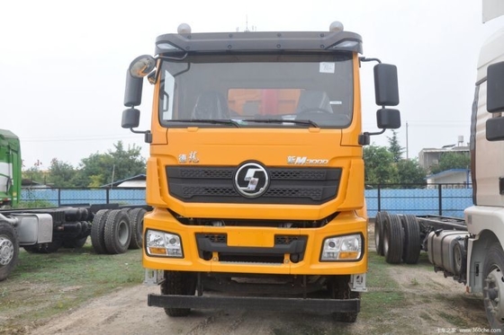 Gebruikte Shacman Delon M3000 Composite 350 pk 8X4 7 m dumper met ESC in goede staat