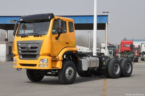 Gebruikt SinotruK Haohan J5G 340 pk 6X4 dumptruck chassis met 300-400L brandstoftankcapaciteit