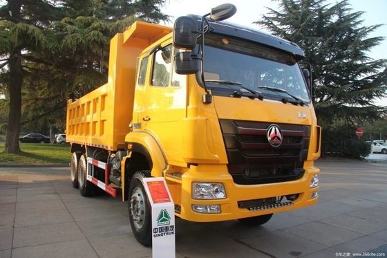 Gebruikt SinotruK Haohan J5G 340 pk 6X4 dumptruck chassis met 300-400L brandstoftankcapaciteit