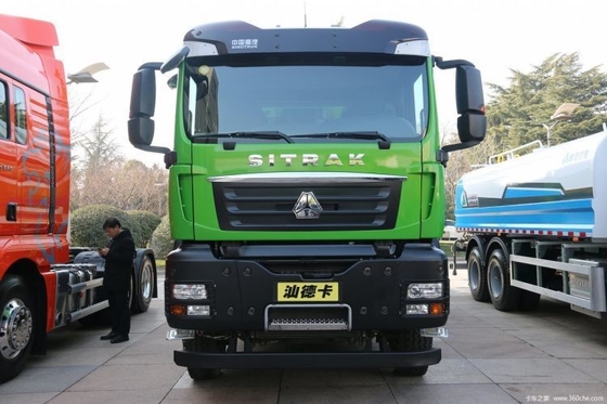 Gebruikte SITRAK G7H zware vrachtwagen 6X4 dumper met 360° achtercamera en multimedia systeem