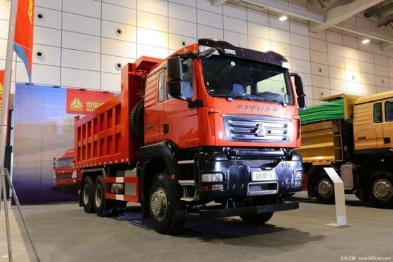 400 pk 6x4 8,3 meter Dump Truck Shandeka SITRAK G7H Zware Truck met en multimedia systeem
