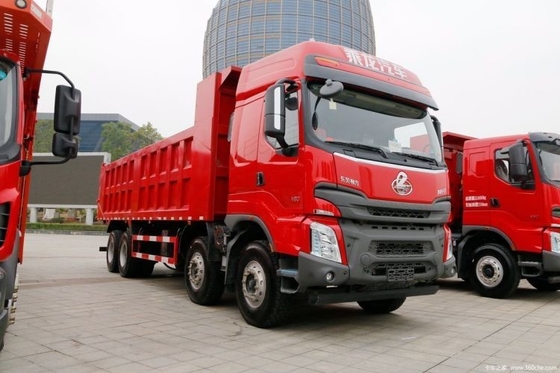 Hot Boutique Gebruikte auto's Dongfeng Liuqi Chenglong H7 350 pk 8X4 7,6 m Dump trucks met ESC