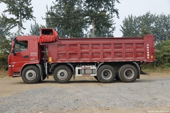 FAST Gear Box Professionele tweedehands Shacman Xuande Wing 3 400 pk 8X4 6.8m Dump Trucks