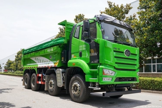 Professionele boutique tweedehands auto's FAW Jiefang J6L 350 pk 8X4 7.2m Dump Truck Zware vrachtwagen