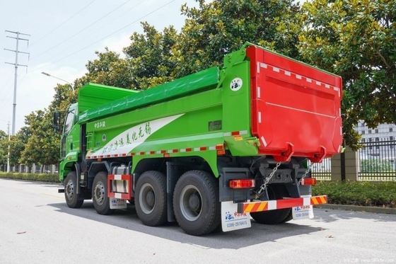 Professionele boutique tweedehands auto's FAW Jiefang J6L 350 pk 8X4 7.2m Dump Truck Zware vrachtwagen