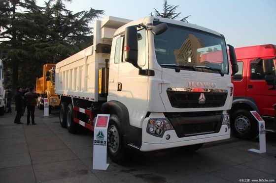 Sinotruk HOWO TX 380 HP 6X4 dumptruck met 12 voorwaarts schakelen en rechts sturen