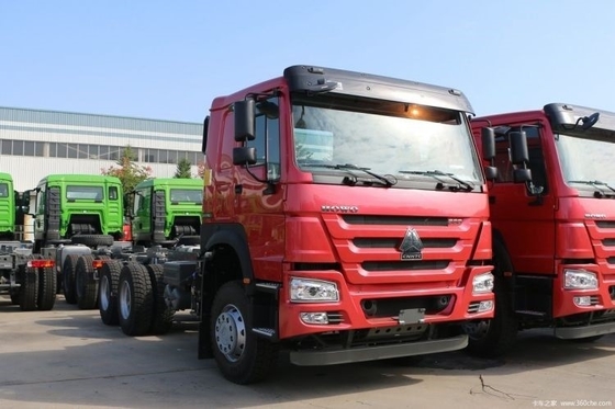 Nationale zware vrachtwagen HOWO 6X4 6.8m Dump Truck met prestaties en 380 pk