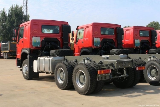 Nationale zware vrachtwagen HOWO 6X4 6.8m Dump Truck met prestaties en 380 pk