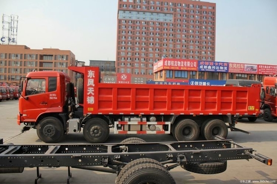 2010 Dongfeng Commercial Truck 280HP 8X4 7,6m Dump Truck met air suspension bestuurdersstoel
