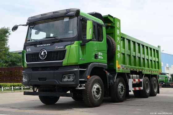 Shacman Heavy Cadron X5000 Elite Versie 550 pk 8X4 8m Dump Trucks met FAST Gear Box