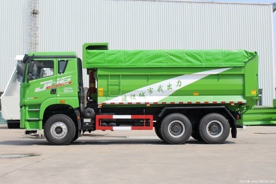 Boutique Qingdao Jiefang JH6 zware vrachtwagen 375 pk 6x4 5,6 meter dumptruck met FAST versnellingsbak