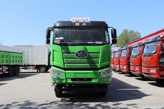 6X4 wiel Diesel FAW Jiefang J6P Zware Truck 420HP 5.8m Dump Truck met brandstof-motor