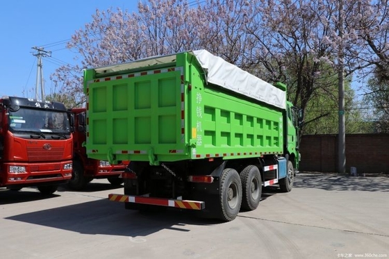 6X4 wiel Diesel FAW Jiefang J6P Zware Truck 420HP 5.8m Dump Truck met brandstof-motor