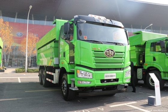 FAW Jiefang J6P Zware vrachtwagen 390 pk 6x4 5,6 m Dumptruck voor het vervoer van zware lading