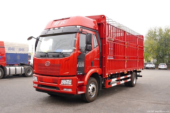 Automatische airconditioner Faw Jiefang J6L Zhongka Chuangfu 220HP 4X2 6.8m Gebruikte truck