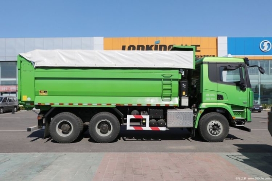 Chinese Shacman Delong X3000 400 pk 6X4 5,8 meter dumptruck met handgeschakelde transmissie