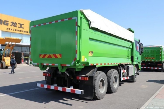 Chinese Shacman Delong X3000 400 pk 6X4 5,8 meter dumptruck met handgeschakelde transmissie
