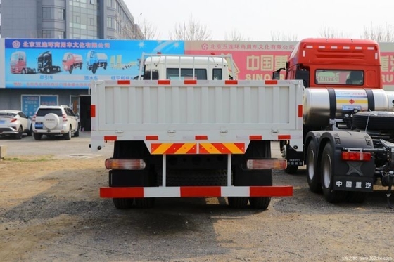 Warm 6X2 7,8m hek Truck Sinotruk HOWO T5G Zware Truck 270HP met lading tank dimensie