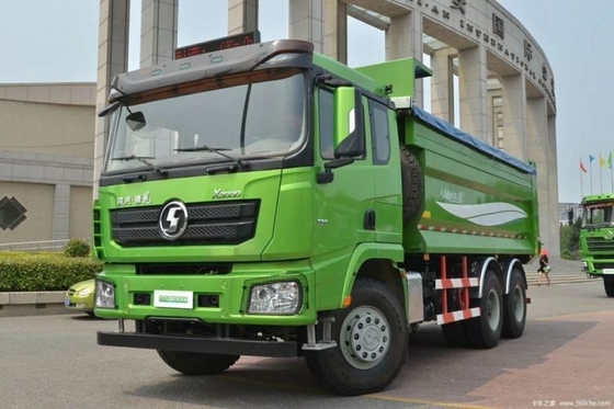 Goedkoop verkocht Gebruikt 0 Km Shacman Delong X3000 336 pk 6X4 5.6m Muck Dump Truck voor 2 passagiers