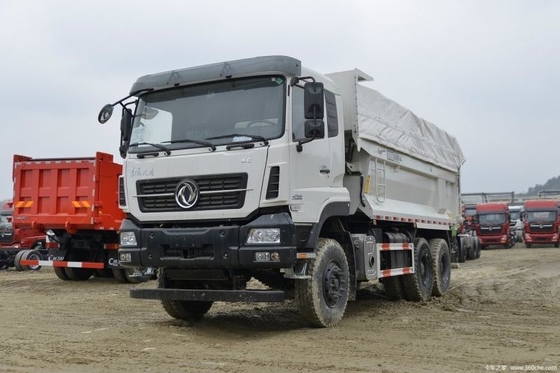 Gebruikte Tianlong KC zware vrachtwagen 350 pk 6x4 5,4 meter Dump Truck met multimedia systeem en ABS
