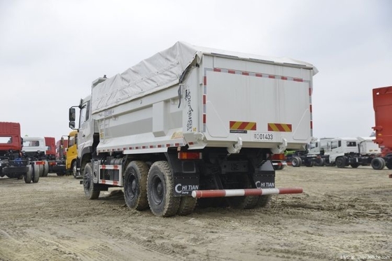 Gebruikte Tianlong KC zware vrachtwagen 350 pk 6x4 5,4 meter Dump Truck met multimedia systeem en ABS