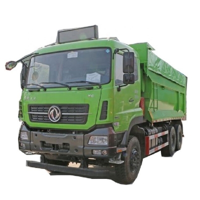 EURO 5 Dongfeng Tianlong KC 6X4 6 meter dumptruck met FAST versnellingsbak en 385 pk bij een