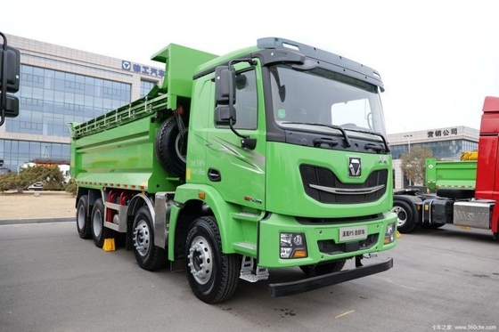 23 seconden Gebruikt 0 km Xugong Hanfeng P5 400 pk 8X4 5.6m Dump Truck warm tweedehands