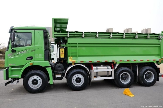 23 seconden Gebruikt 0 km Xugong Hanfeng P5 400 pk 8X4 5.6m Dump Truck warm tweedehands