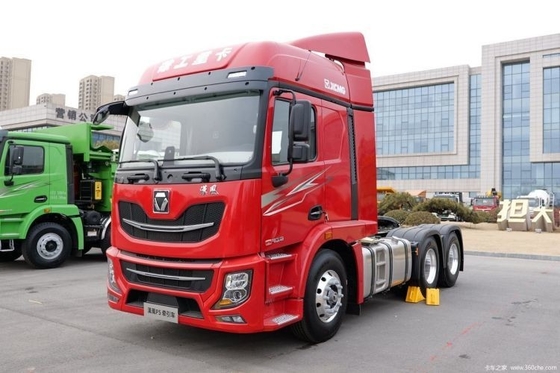 10 Bandnummer Euro 6 Xugong Hanfeng P5 430 pk 6X4 trekkertrucks voor vervoer