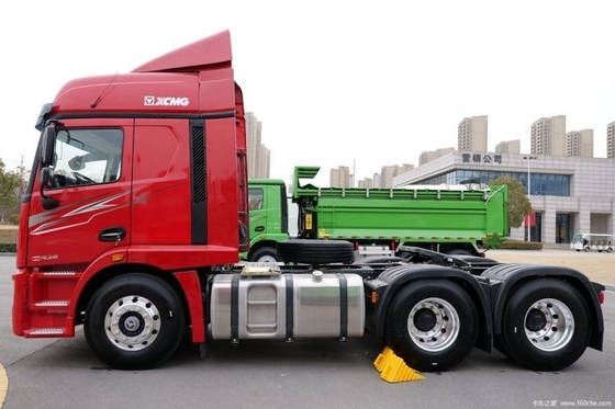10 Bandnummer Euro 6 Xugong Hanfeng P5 430 pk 6X4 trekkertrucks voor vervoer