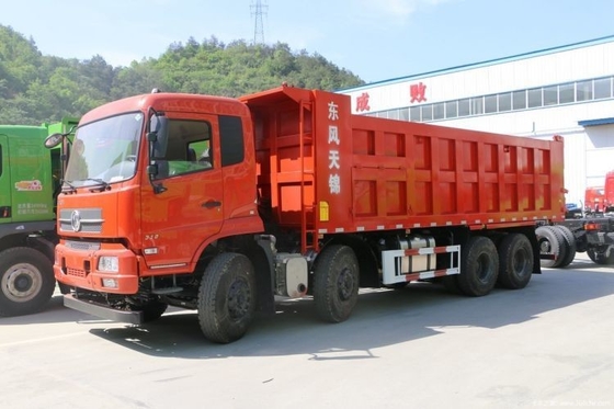 Warme tweedehands goederen Dongfeng Tianjin 310 pk 8x4 6,5 meter dumper met 6 cilinders