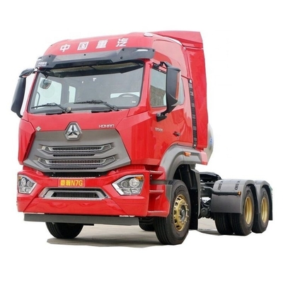 Sinotruk Haohan N7G 430 pk 6X4 LNG-tractortrucks met een laadcapaciteit van 30-40 ton