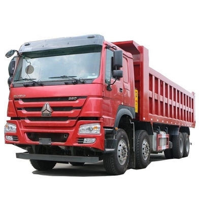 Hot Boutique Gebruikte Sinotruk HOWO Zware vrachtwagen 380 pk 8X4 8,2m Dumptrucks met 0 km