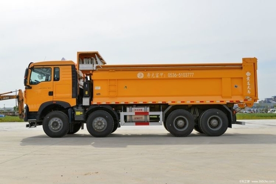 Automatische airconditioner 23 Sinotruk HOWO TX 440 pk 8X4 6,5 meter Dump trucks voor gebruikte trucks