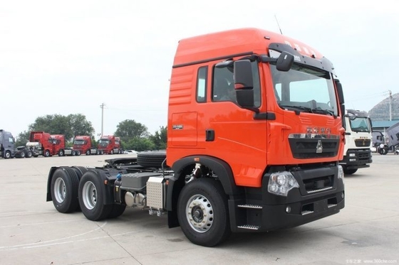 Maximale snelheid 110 km/u Gebruikte HOWO TX 430 pk 6X4 trekker met motorcapaciteit 8L