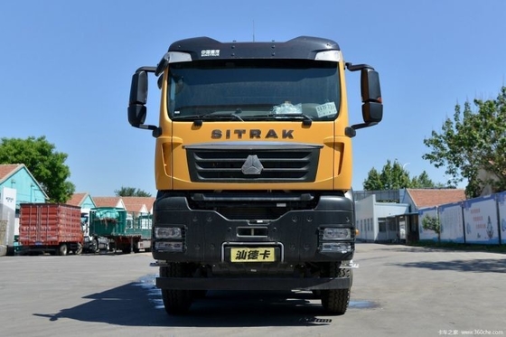 Boutique Tweedehands Sinotruk SITRAK G7W 400 pk 8X4 6,8 meter Dump trucks met 6,2-8 meter vracht tank