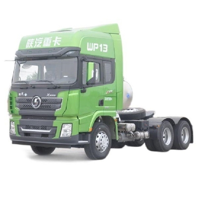 Rechtsrijden Shacman Heavy Cardron X3000 430 pk 6X4 LNG-tractoren Automatisch