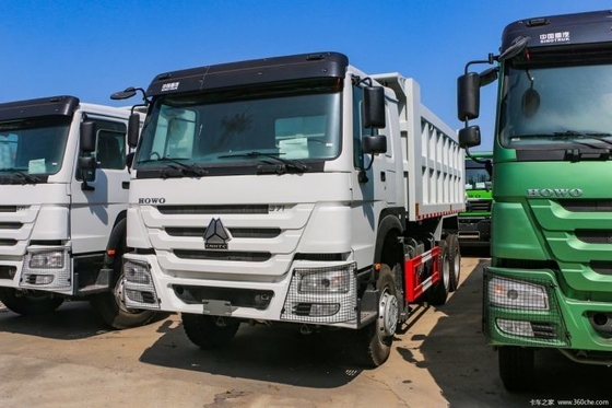 Dump Truck Tipper Sinotruk HOWO-7 375hp 6X4 6.8m Achtercamera 360° Warm gebruikte boetiekwagens