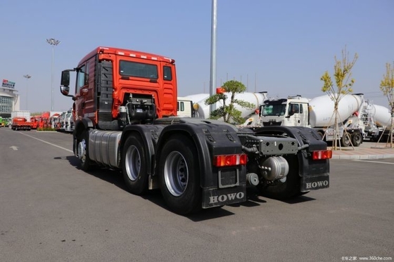 430 pk 6x4 gebruikte vrachtwagenkop HOWO TX zware vrachtwagentractor met grote tankcapaciteit