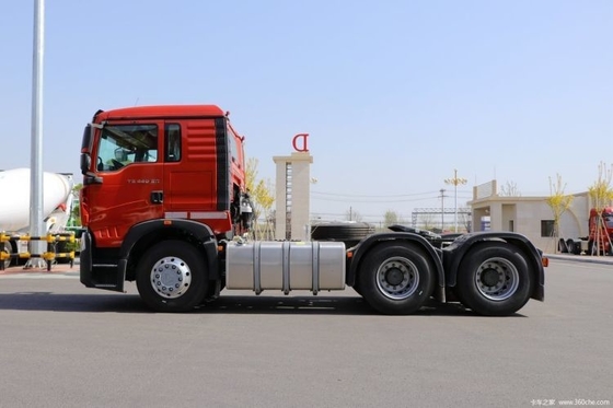 430 pk 6x4 gebruikte vrachtwagenkop HOWO TX zware vrachtwagentractor met grote tankcapaciteit