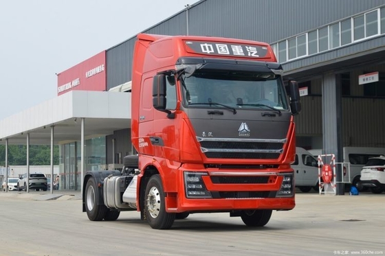 HOWO TH7 Zware vrachtwagen500HP 6X4Boutique Gebruikte vrachtwagenkop AMT trekkers