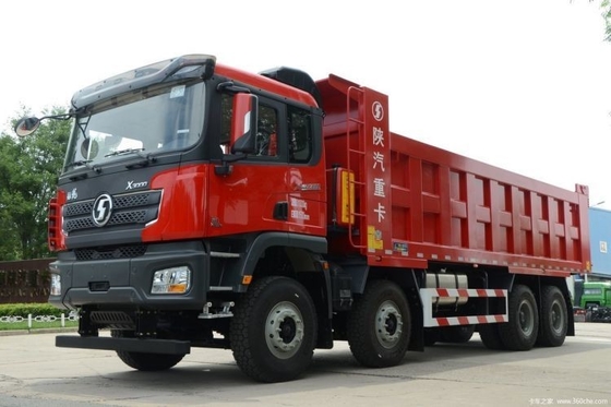 Hoog laadvermogen 30-40 ton Shacman Delon X3000 460 pk 8X4 8 m Dump truck voor artikelen